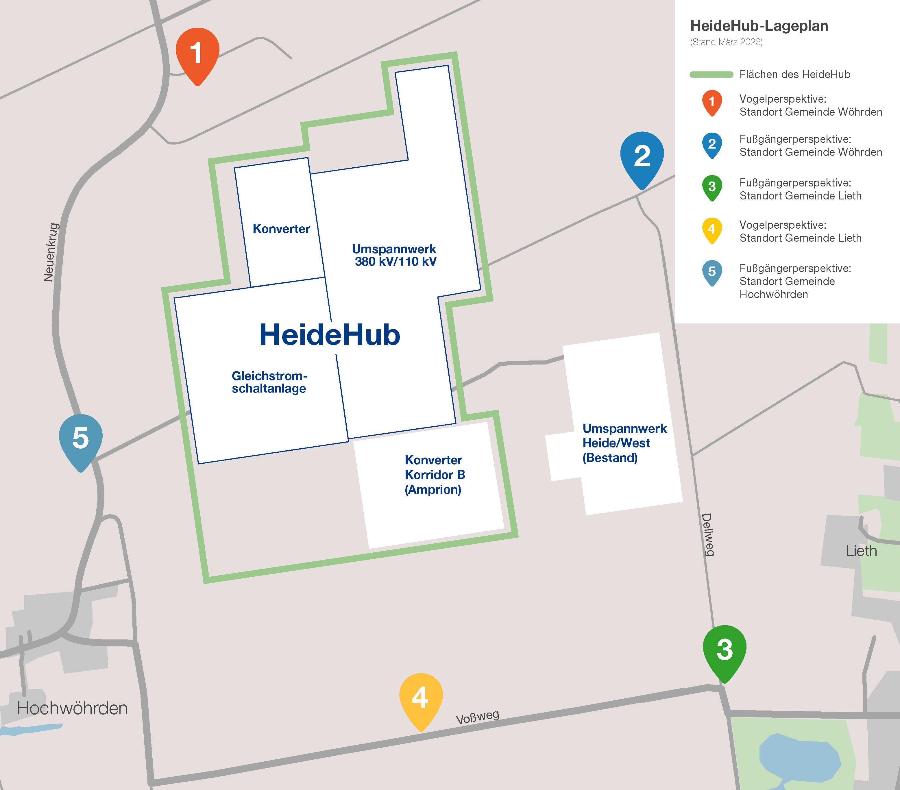 Lageplan mit Fotopunkten